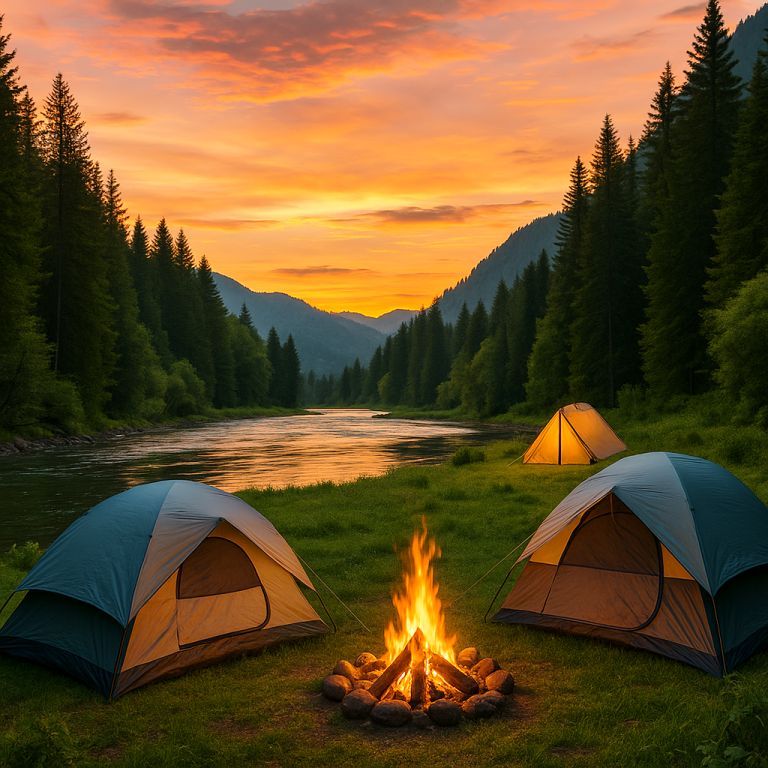 Riverside Camping